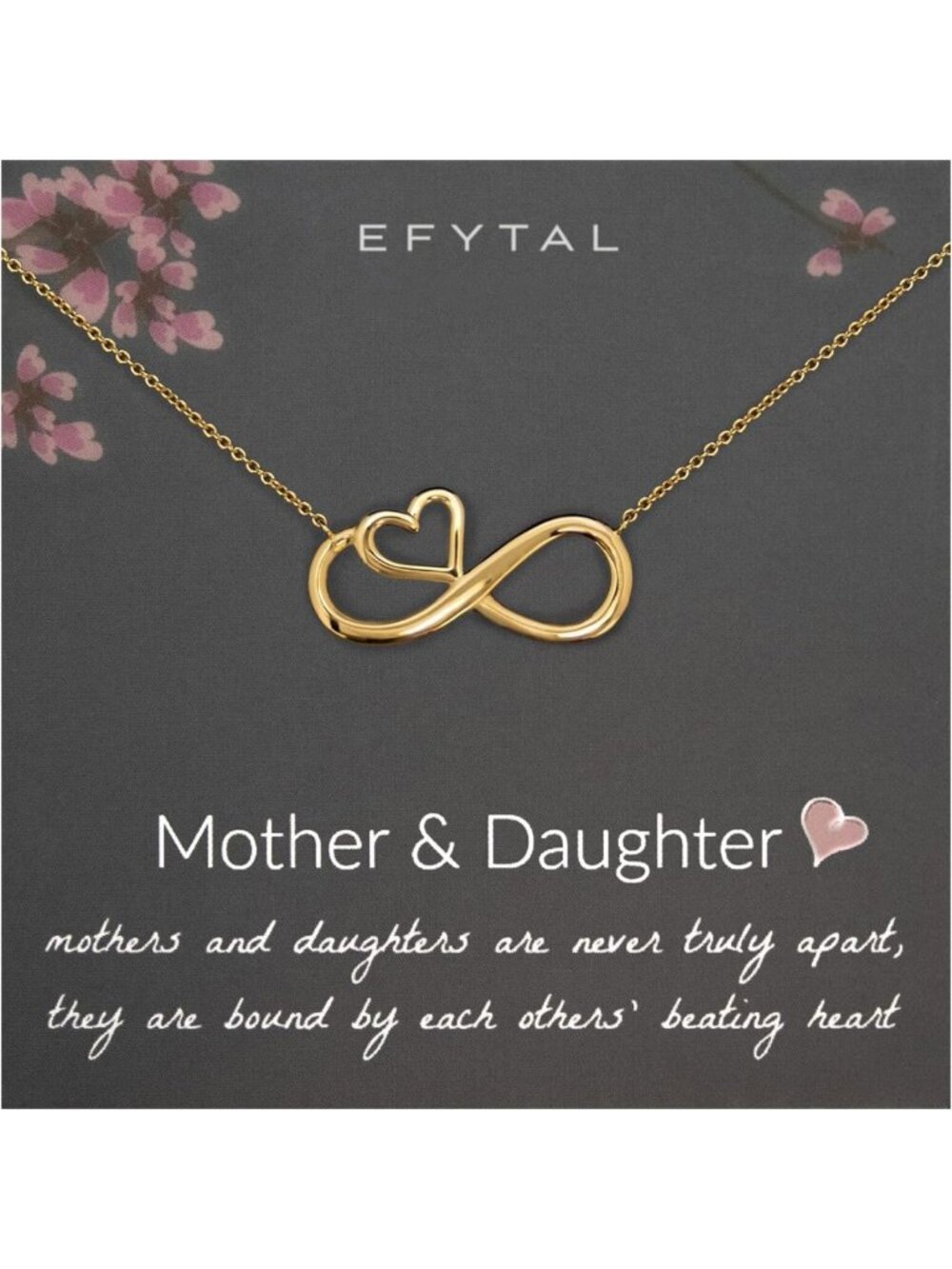 Sterling Silver or 14K Gold Mother Daughter Necklace - Perfect Gift for Mom